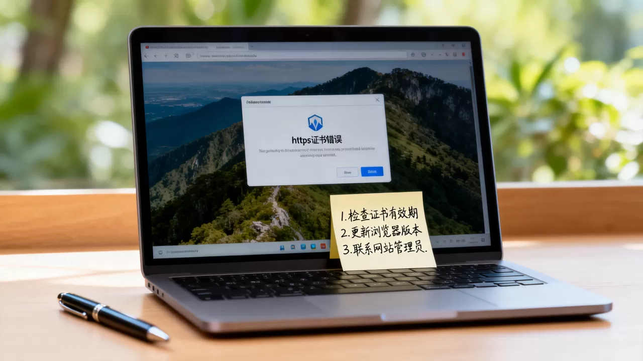 网站提示https证书错误怎么解决?https证书错误修复方法 网站提示https证书错误怎么解决?https证书错误修复方法