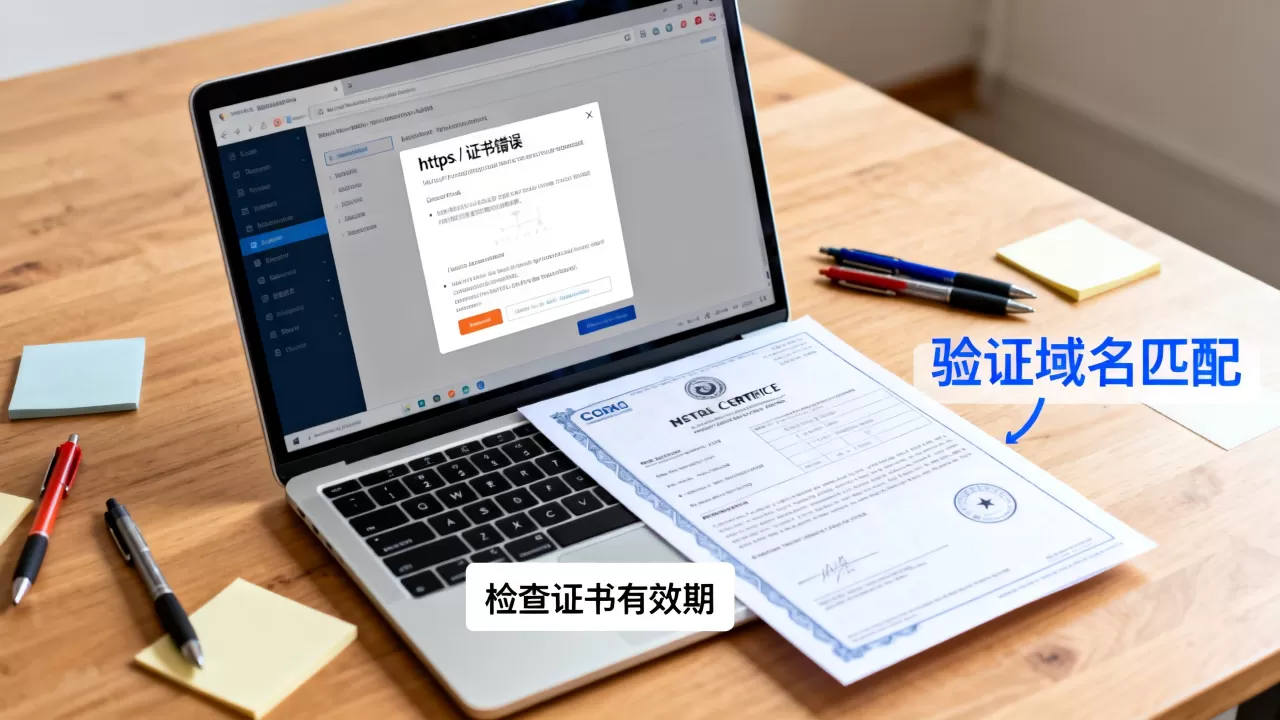 网站https证书报错怎么办?https证书配置错误解决方法 网站https证书报错怎么办?https证书配置错误解决方法