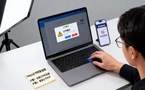 网站提示https证书存在错误怎么办？如何快速修复https证书报错