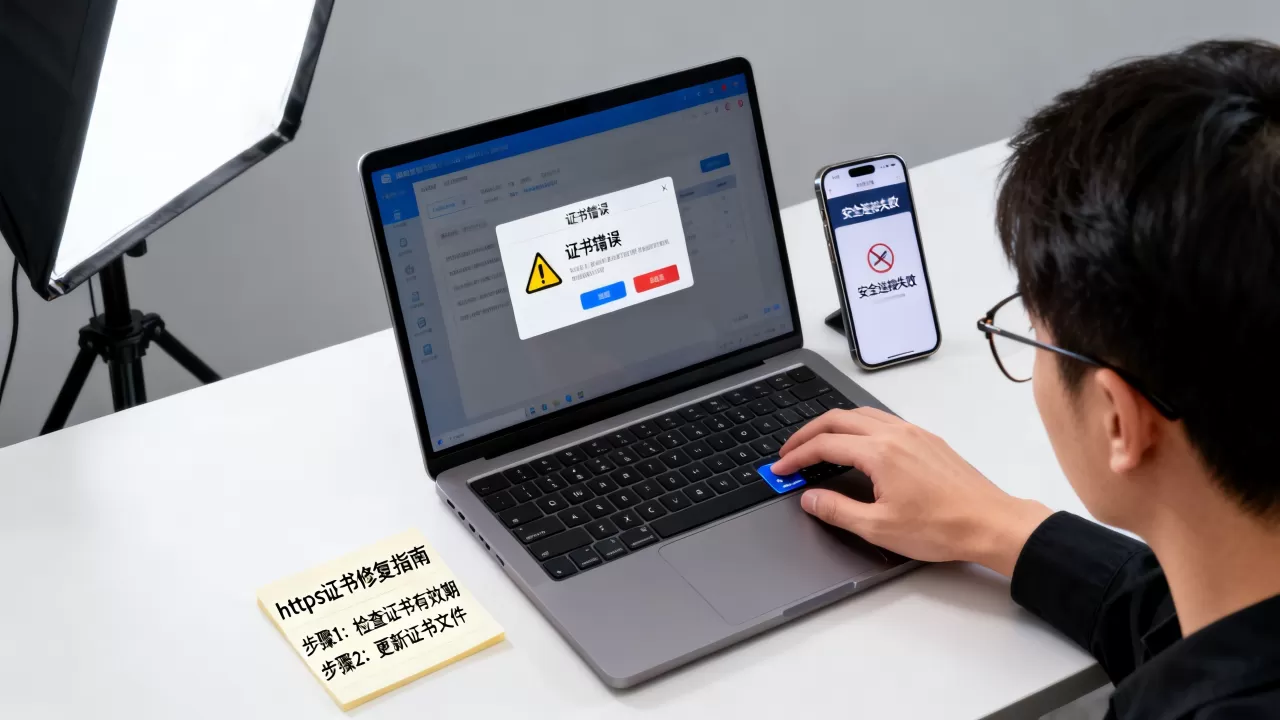 网站提示https证书存在错误怎么办?如何快速修复https证书报错 网站提示https证书存在错误怎么办?如何快速修复https证书报错
