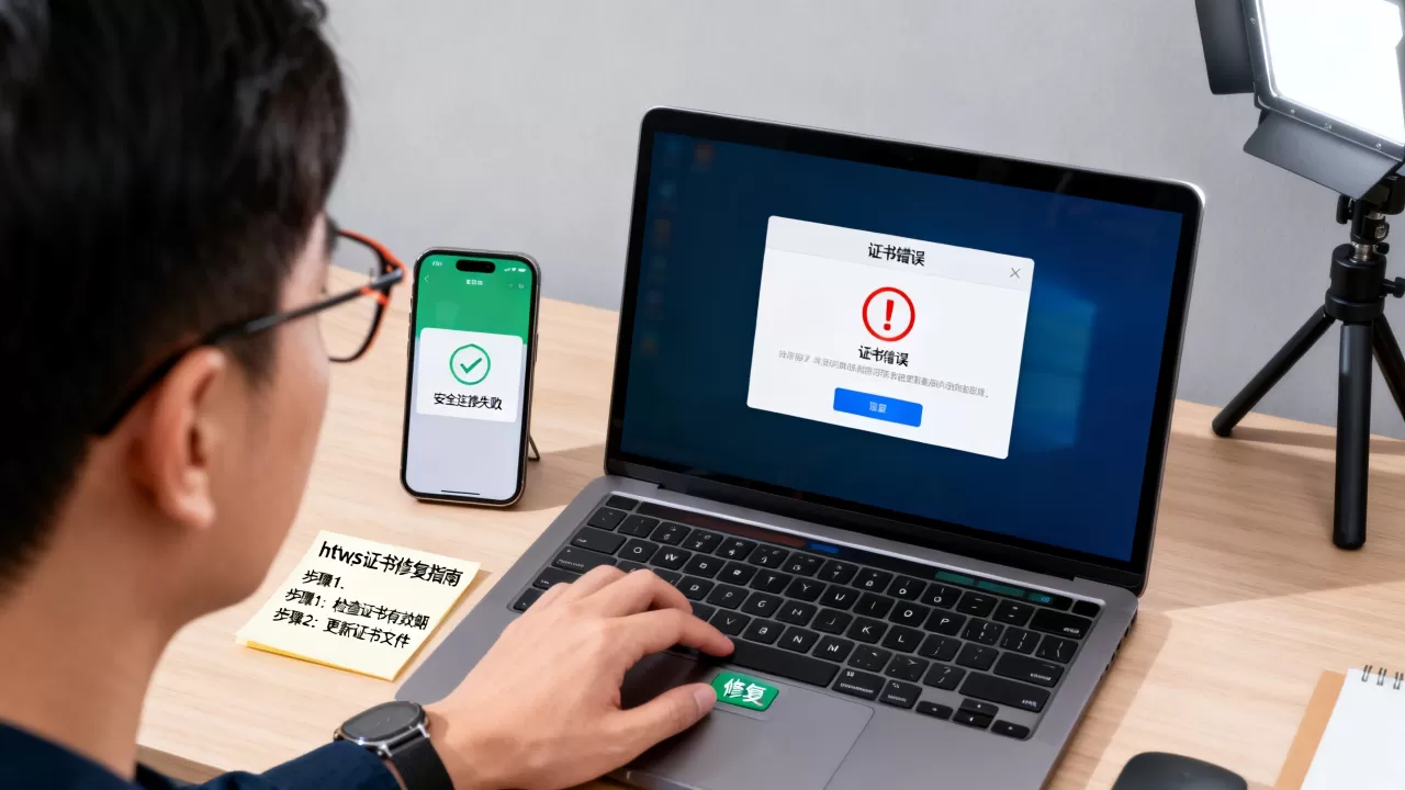 网站提示https证书存在错误怎么办?如何快速修复https证书报错 网站提示https证书存在错误怎么办?如何快速修复https证书报错