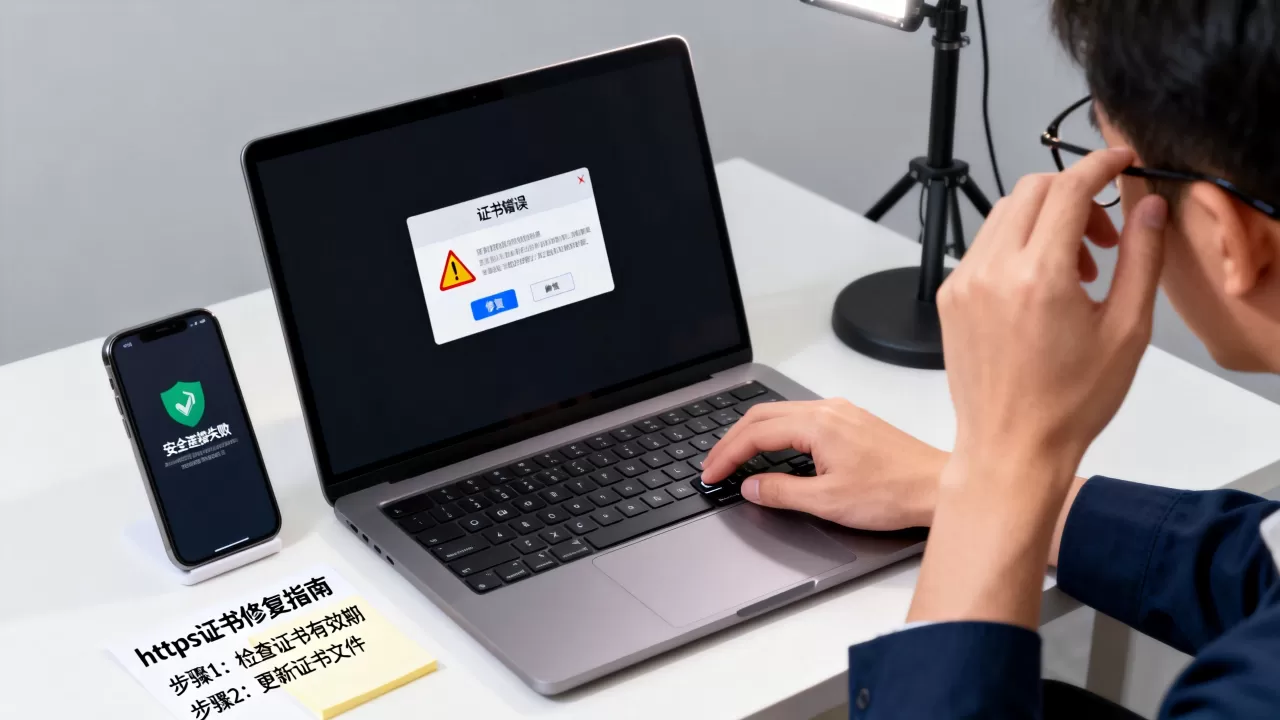 网站提示https证书存在错误怎么办?如何快速修复https证书报错 网站提示https证书存在错误怎么办?如何快速修复https证书报错
