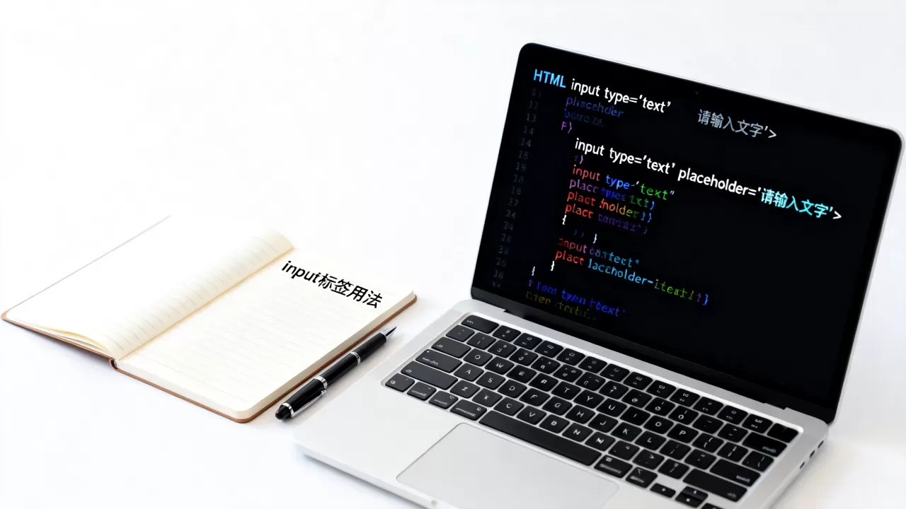 HTML输入文字代码怎么写？html input标签用法详解