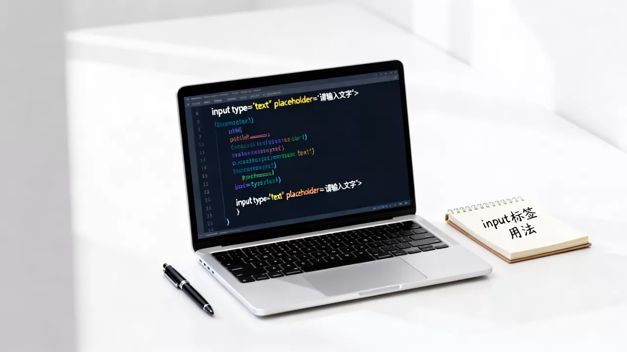 HTML输入文字代码怎么写？html input标签用法详解