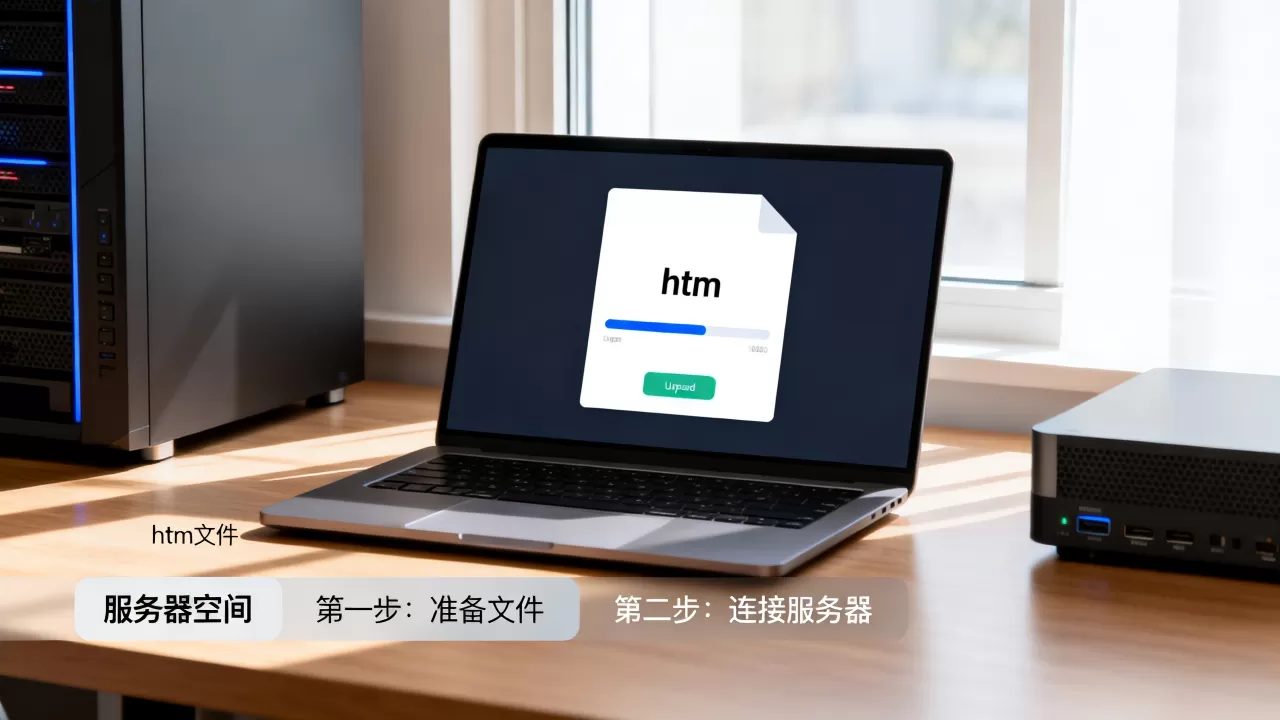 htm网页怎么传到服务器空间？ht文件上传到服务器教程