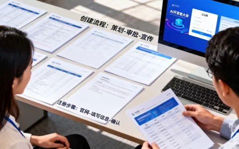 AI开发者大会创建流程是怎样的？如何注册参加