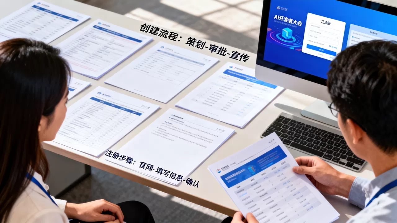 AI开发者大会创建流程是怎样的?如何注册参加 AI开发者大会创建流程是怎样的?如何注册参加
