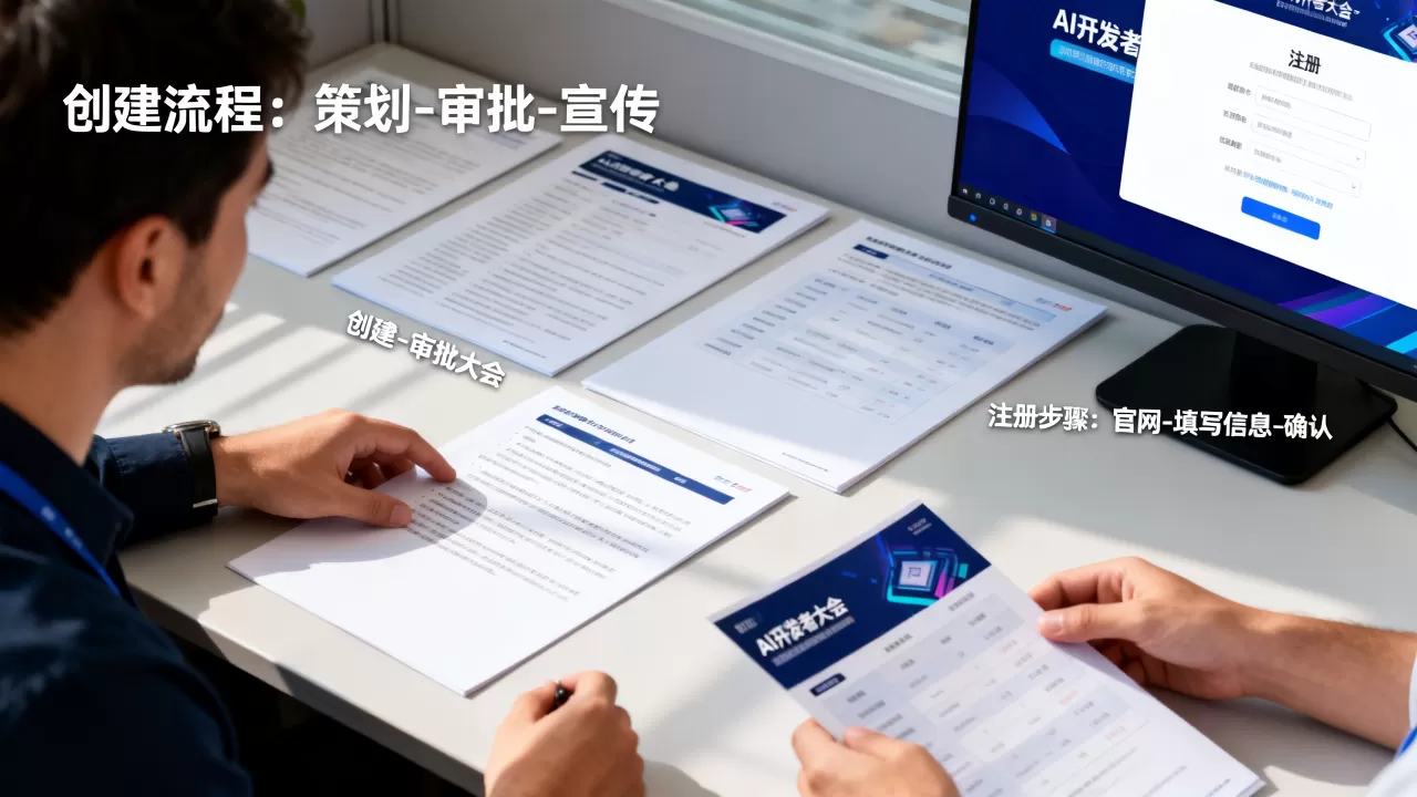 AI开发者大会创建流程是怎样的?如何注册参加 AI开发者大会创建流程是怎样的?如何注册参加