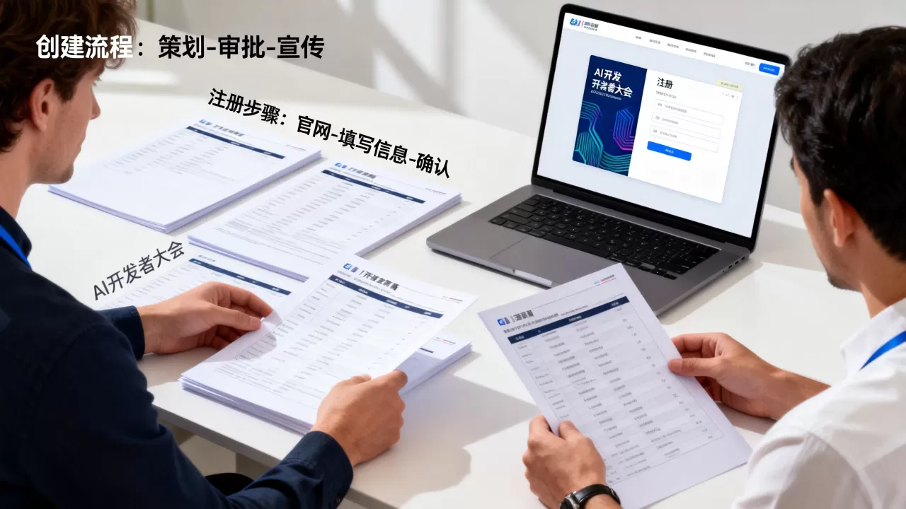AI开发者大会创建流程是怎样的?如何注册参加 AI开发者大会创建流程是怎样的?如何注册参加