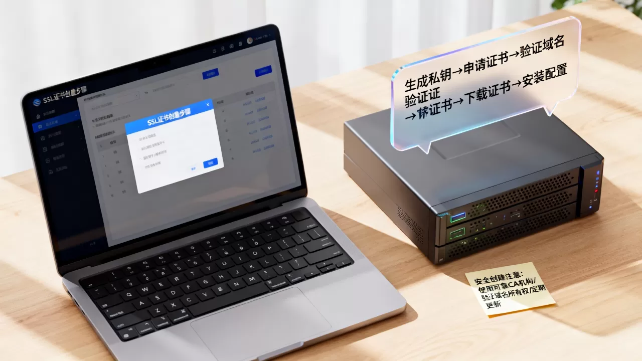 https创建证书需要哪些步骤？如何安全创建SSL证书