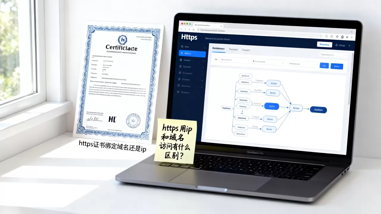 https用ip和域名访问有什么区别?https证书绑定域名还是ip https用ip和域名访问有什么区别?https证书绑定域名还是ip