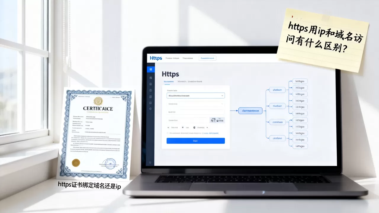 https用ip和域名访问有什么区别?https证书绑定域名还是ip https用ip和域名访问有什么区别?https证书绑定域名还是ip