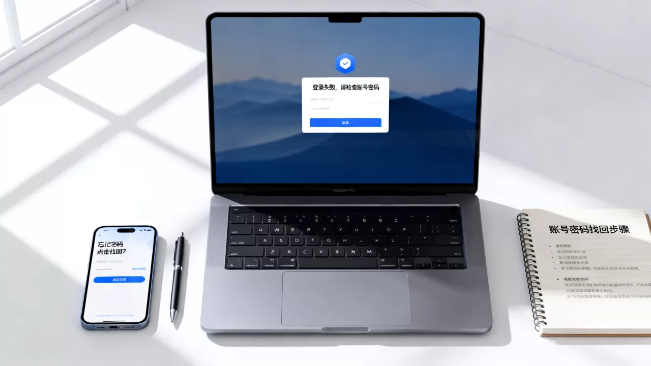 百度智能云登录失败怎么办？百度智能云账号密码找回
