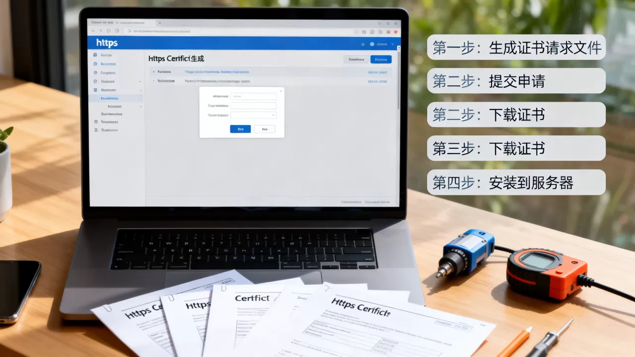 https生成证书并安装步骤是什么?https免费证书怎么申请 https生成证书并安装步骤是什么?https免费证书怎么申请