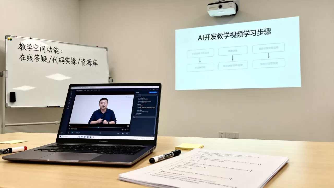 AI开发教学视频怎么学?AI开发教学空间功能有哪些 AI开发教学视频怎么学?AI开发教学空间功能有哪些