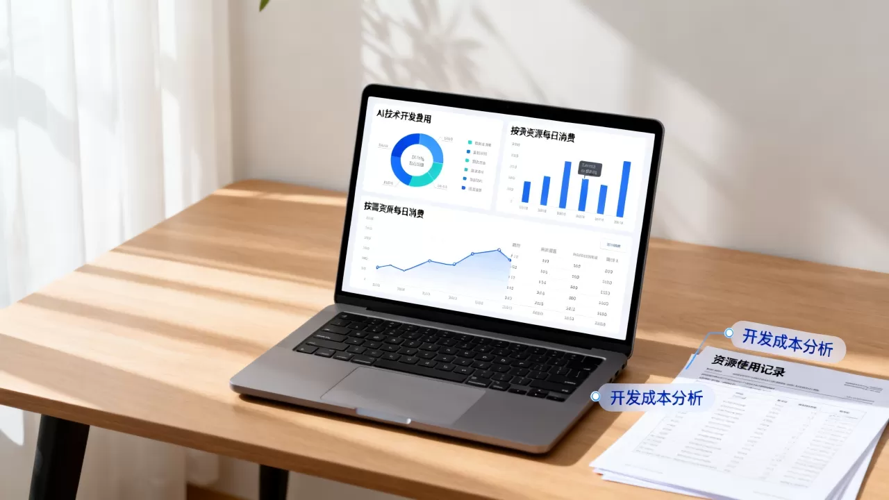 AI技术开发费用多少？如何查看按需资源每天消费多少钱