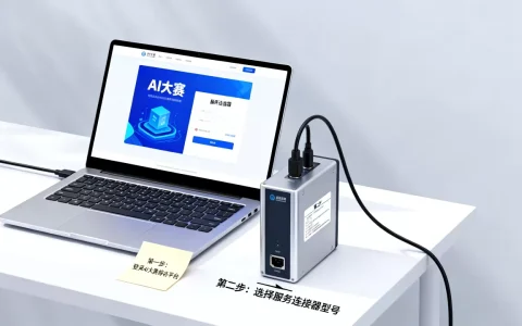 AI大赛报名怎么配置服务连接器？
