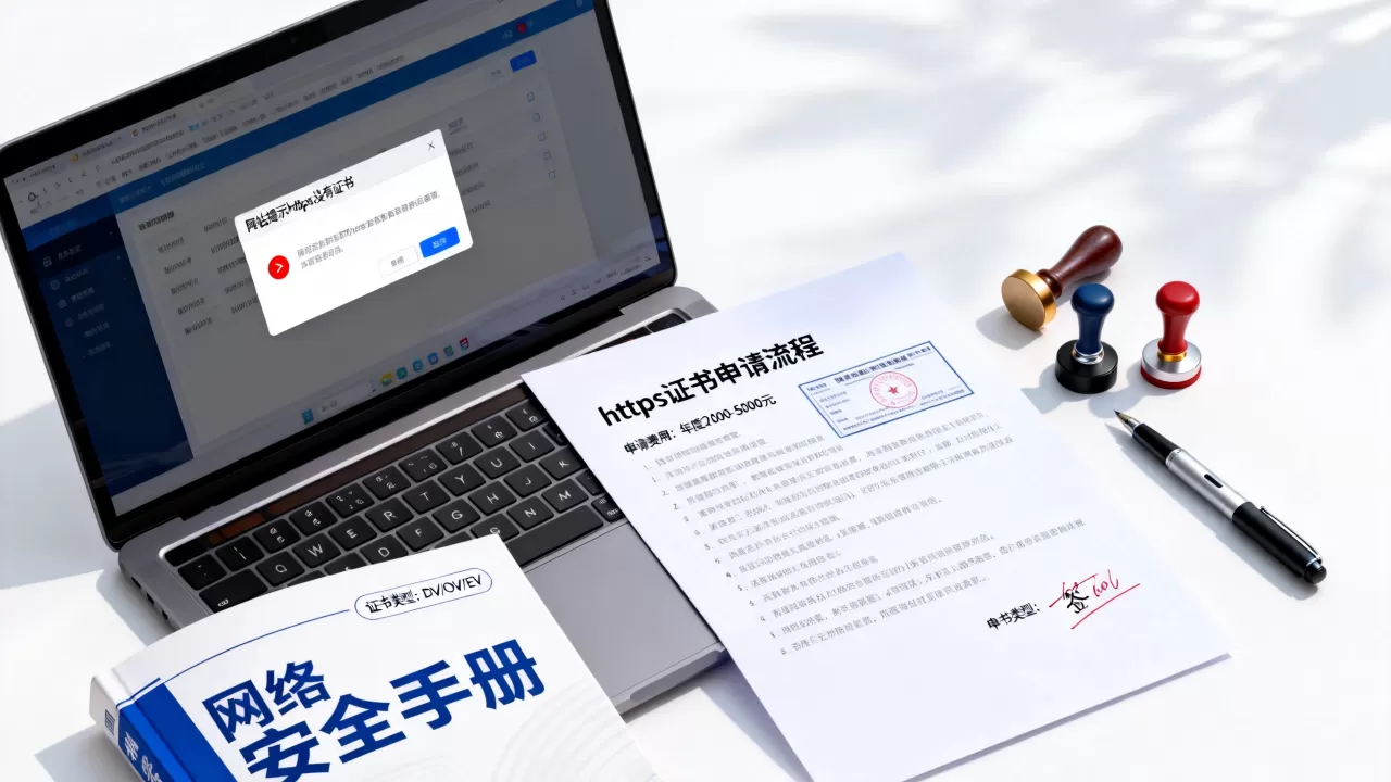 网站提示https没有证书怎么办？https证书申请费用及流程详解