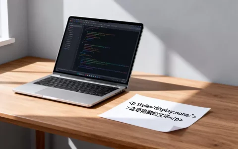 html隐藏一段文字怎么实现？html隐藏文字代码