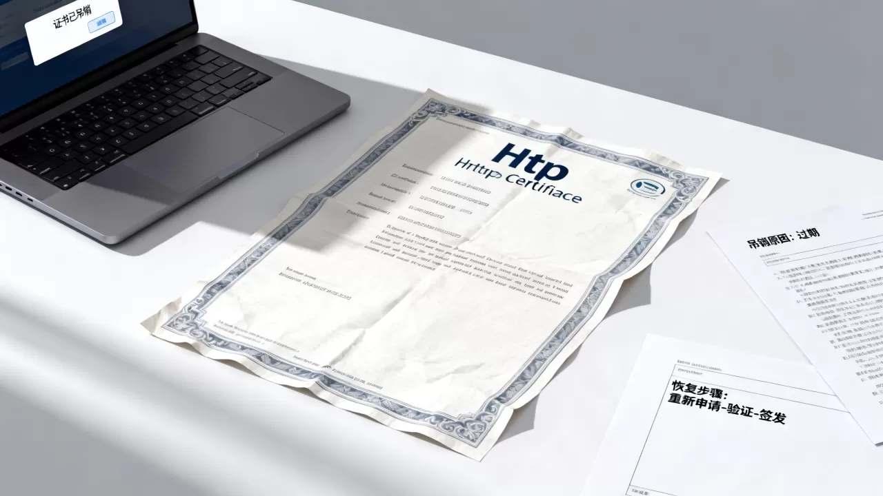 https证书为何被吊销?证书吊销后如何快速恢复 https证书为何被吊销?证书吊销后如何快速恢复