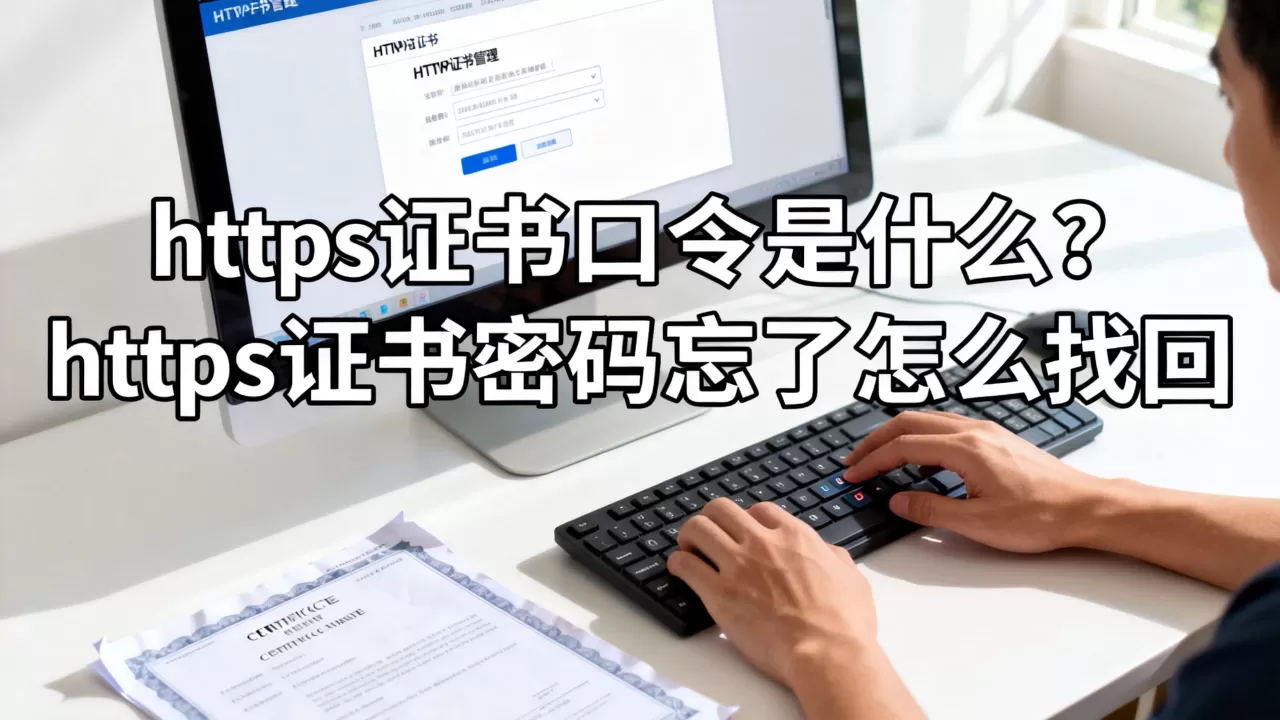 https证书口令是什么?https证书密码忘了怎么找回 https证书口令是什么?https证书密码忘了怎么找回