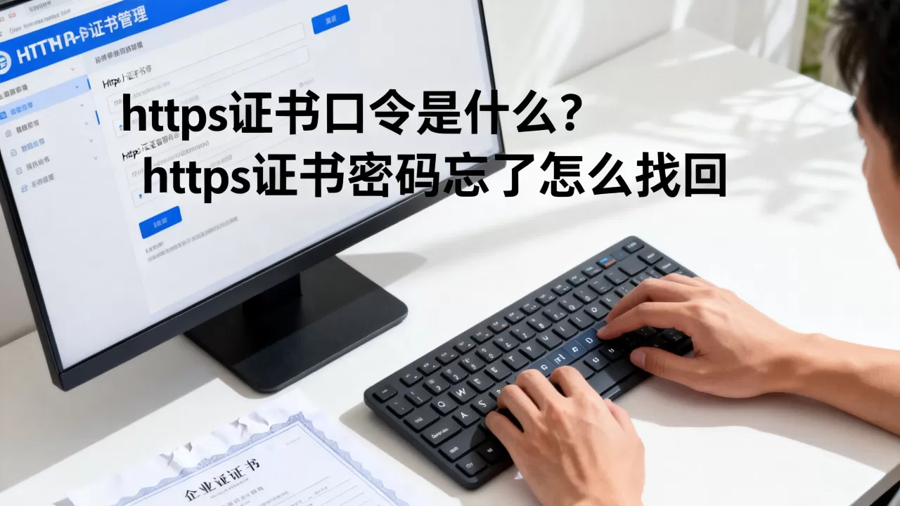 https证书口令是什么?https证书密码忘了怎么找回 https证书口令是什么?https证书密码忘了怎么找回