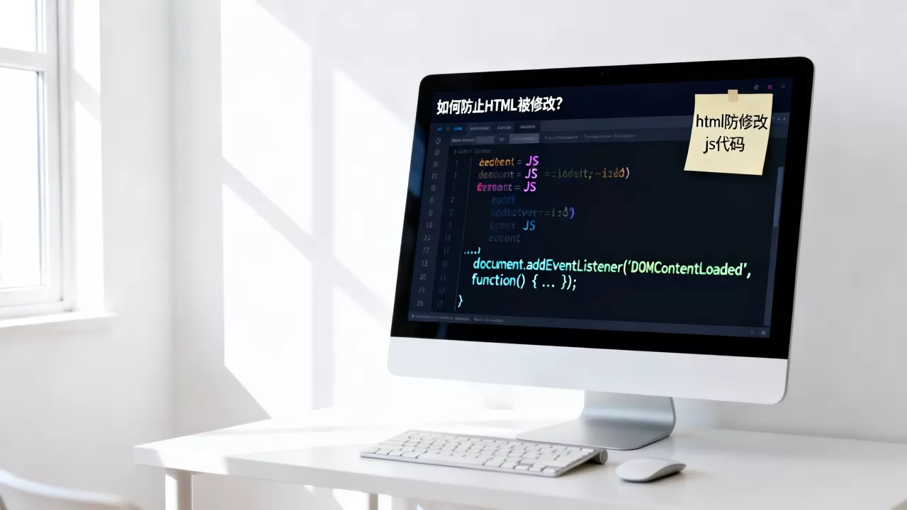如何防止HTML被修改?html防修改js代码 如何防止HTML被修改?html防修改js代码
