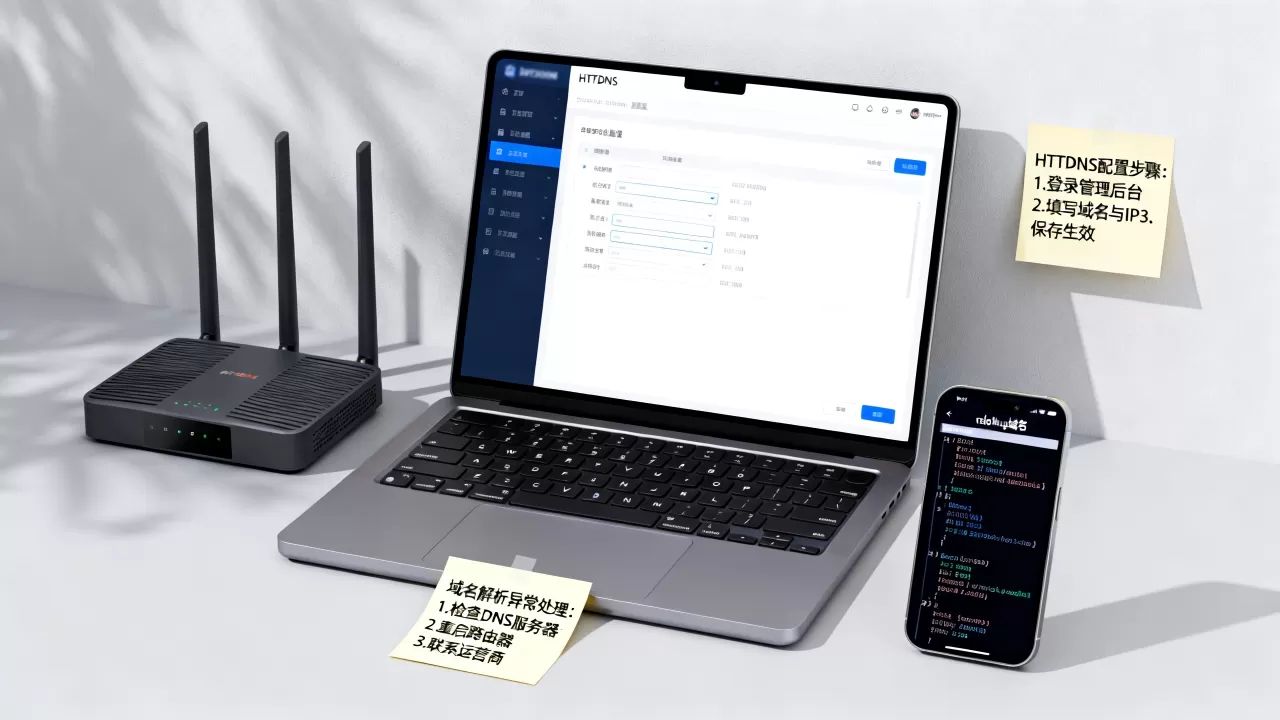 HTTPDNS如何配置?域名解析出现异常怎么办 HTTPDNS如何配置?域名解析出现异常怎么办