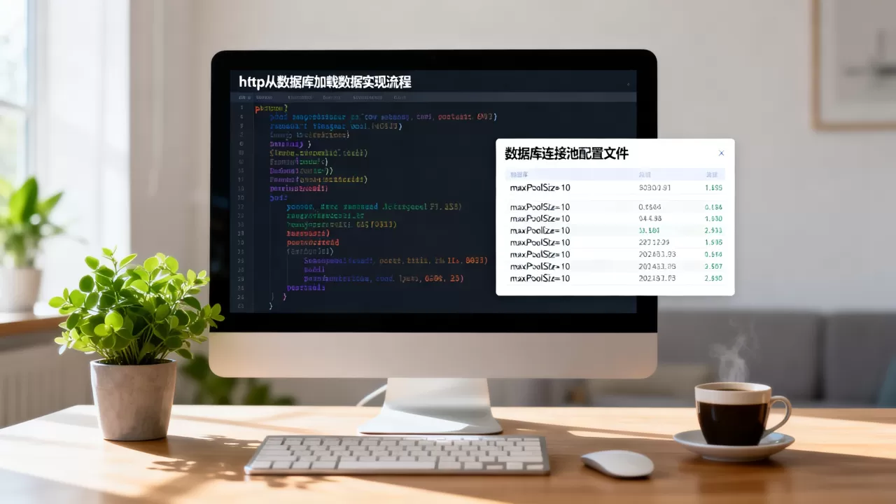 http从数据库加载数据怎么实现？http数据库连接池配置