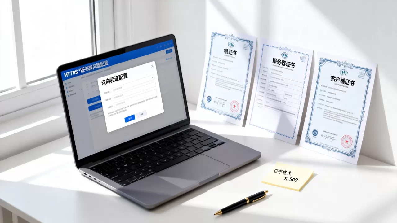 https证书双向验证怎么配置?https双向认证需要哪些证书 https证书双向验证怎么配置?https双向认证需要哪些证书