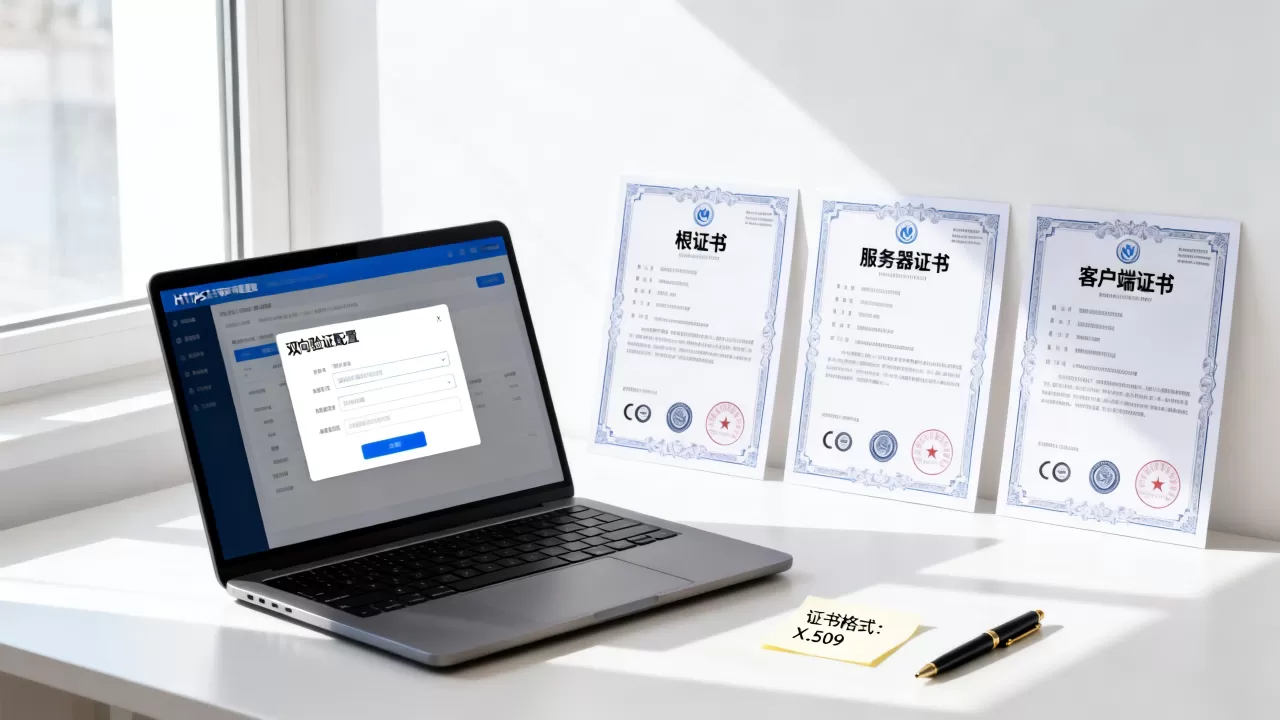 https证书双向验证怎么配置?https双向认证需要哪些证书 https证书双向验证怎么配置?https双向认证需要哪些证书