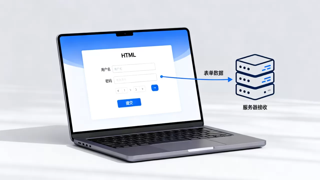 HTML表单怎么提交数据?前端表单数据传递方法 HTML表单怎么提交数据?前端表单数据传递方法