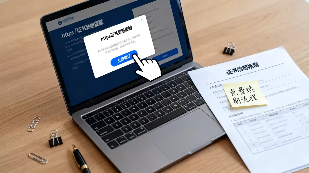 https证书到期续订怎么办?https证书过期怎么免费续期 https证书到期续订怎么办?https证书过期怎么免费续期