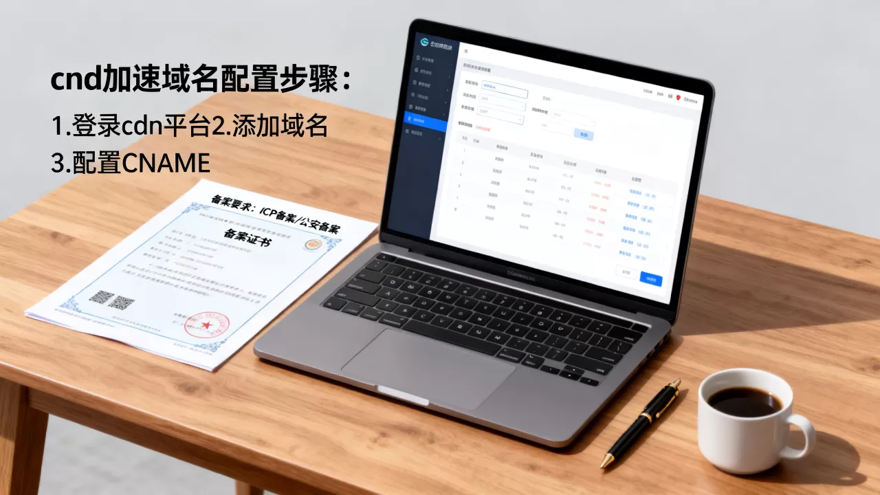 cdn加速的域名怎么配置？cdn加速域名备案要求