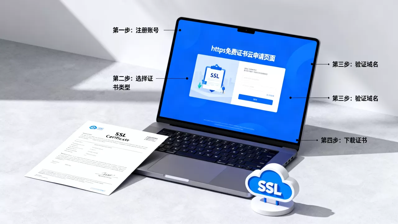https免费证书云怎么用？申请免费SSL证书流程