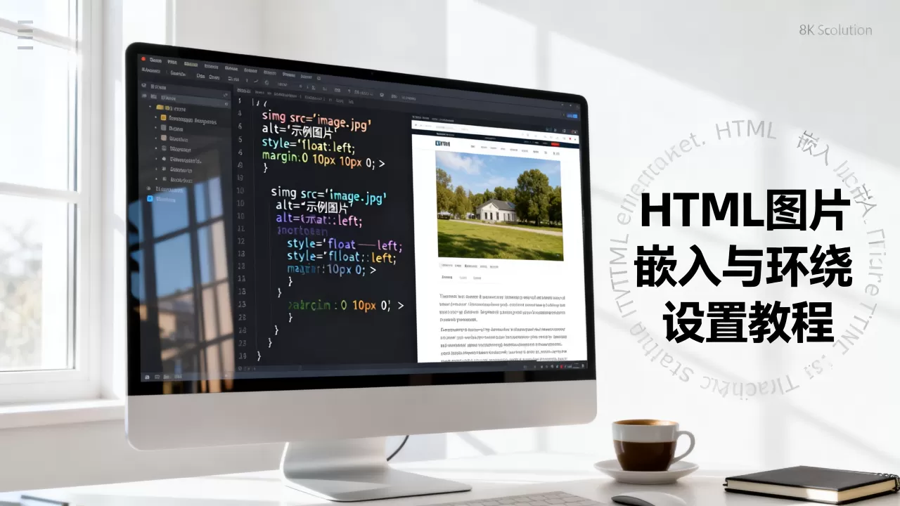 HTML镶嵌图片怎么操作?如何设置图片环绕文字 HTML镶嵌图片怎么操作?如何设置图片环绕文字