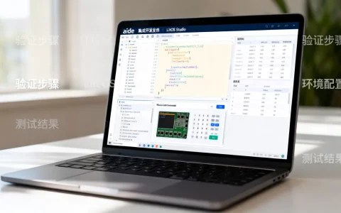 aide集成开发环境怎么验证LiteOS Studio？
