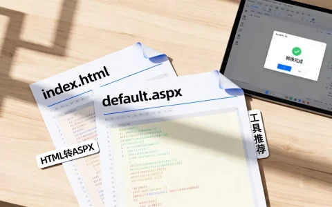html如何转换aspx？asp.net页面转换工具推荐