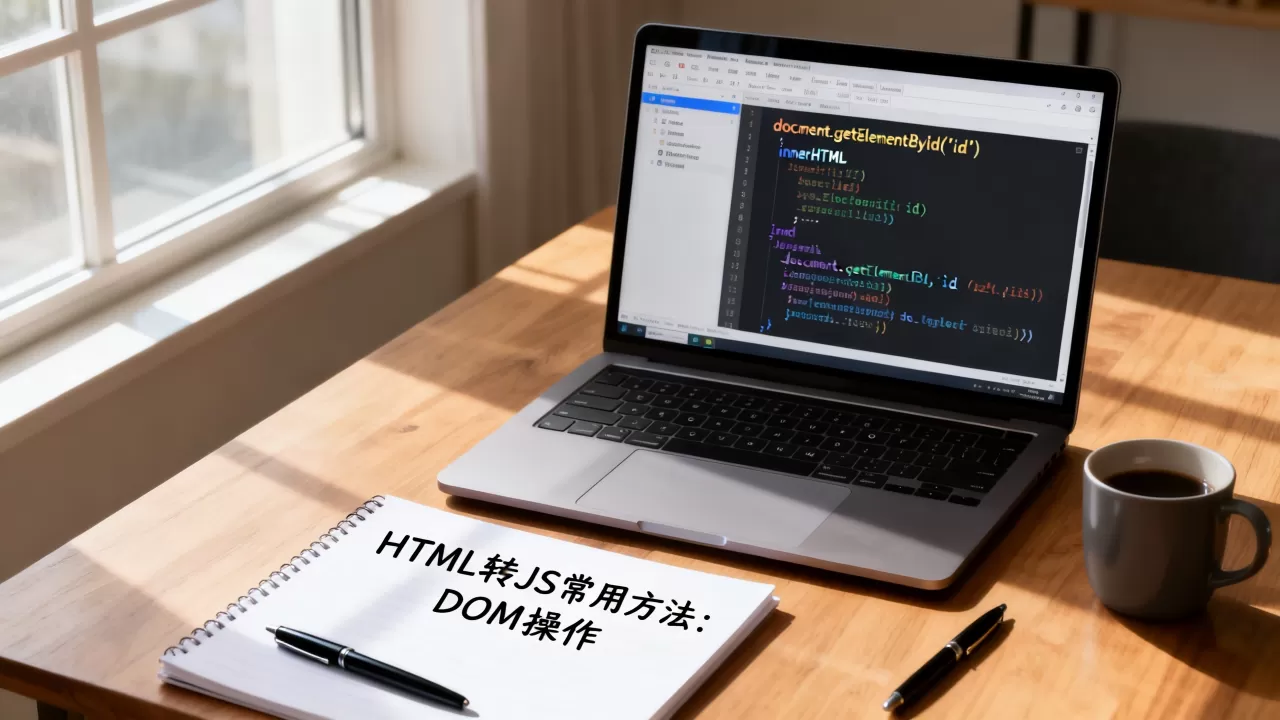 HTML怎么转JS?前端开发中HTML转换JavaScript的常用方法 HTML怎么转JS?前端开发中HTML转换JavaScript的常用方法