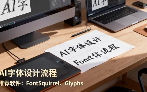 如何用AI设计字体？AI字体设计软件推荐