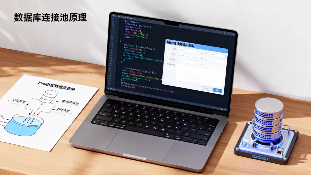html链接数据库的内容怎么查？数据库连接池原理