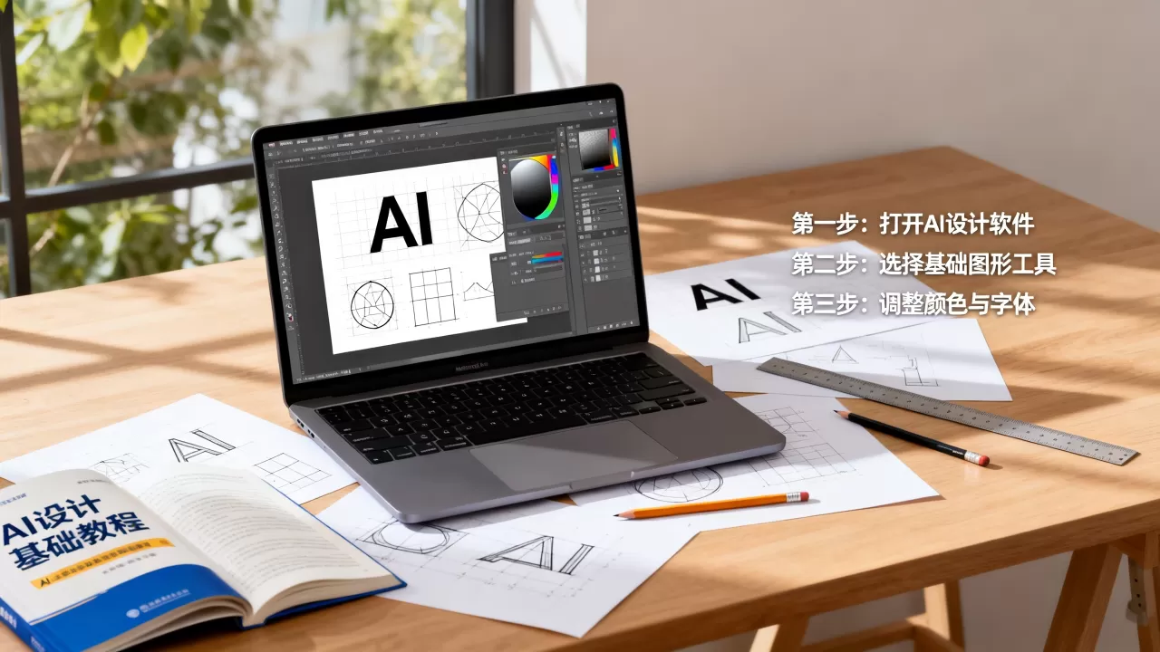 如何用AI设计logo？ai设计logo教程零基础入门