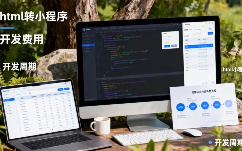 html怎么转成小程序？小程序开发费用及周期详解