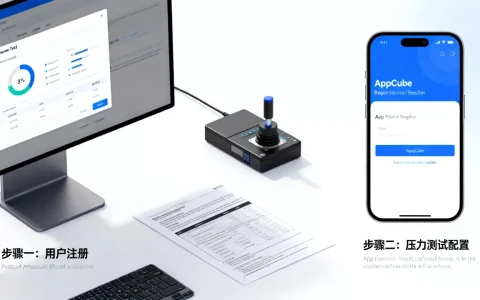 App压力测试10万用户怎么做？注册AppCube用户流程详解