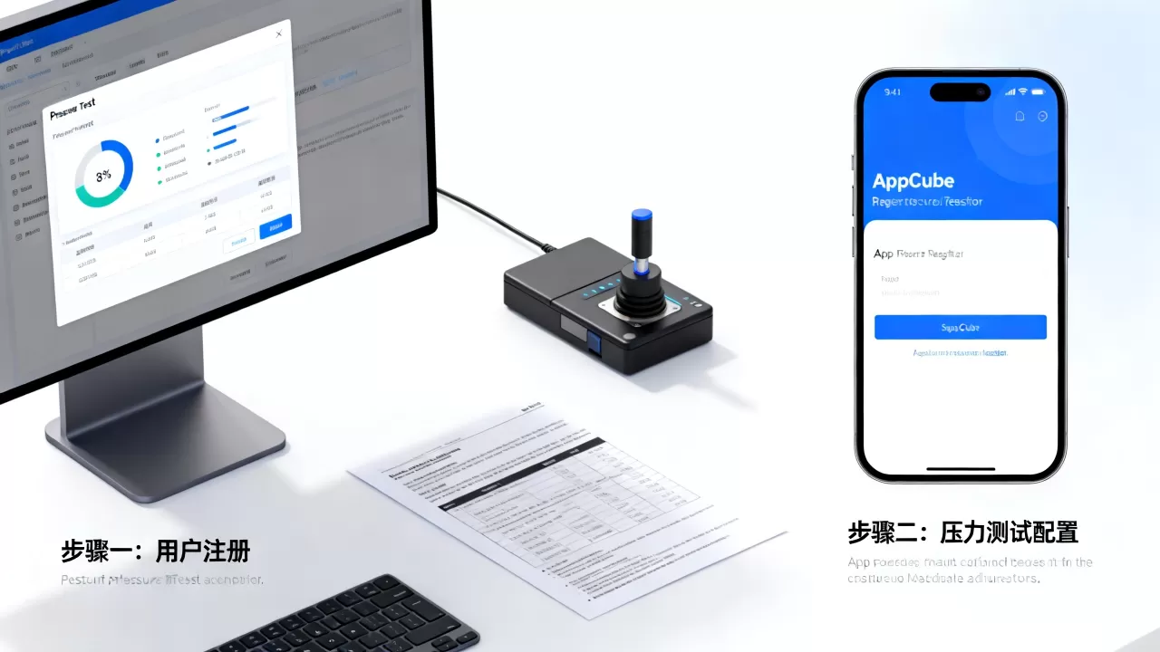 App压力测试10万用户怎么做?注册AppCube用户流程详解 App压力测试10万用户怎么做?注册AppCube用户流程详解