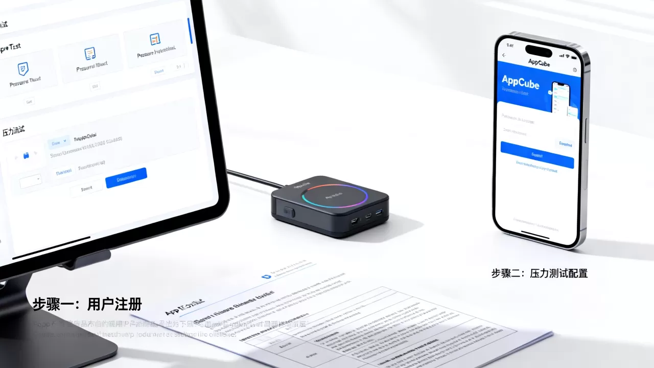 App压力测试10万用户怎么做?注册AppCube用户流程详解 App压力测试10万用户怎么做?注册AppCube用户流程详解