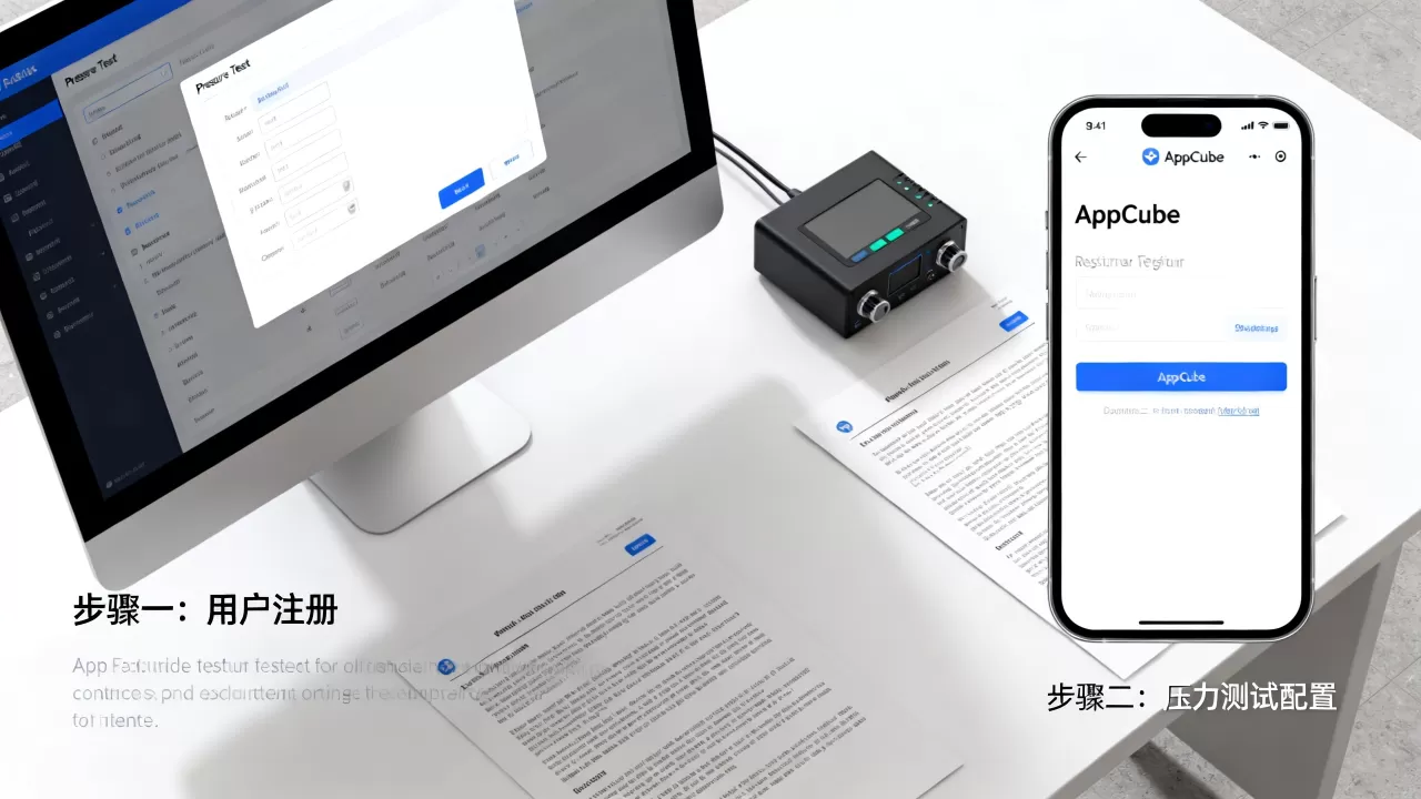 App压力测试10万用户怎么做?注册AppCube用户流程详解 App压力测试10万用户怎么做?注册AppCube用户流程详解