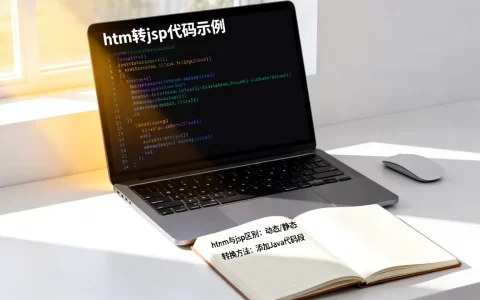 htm如何转jsp？jsp与htm区别及转换方法