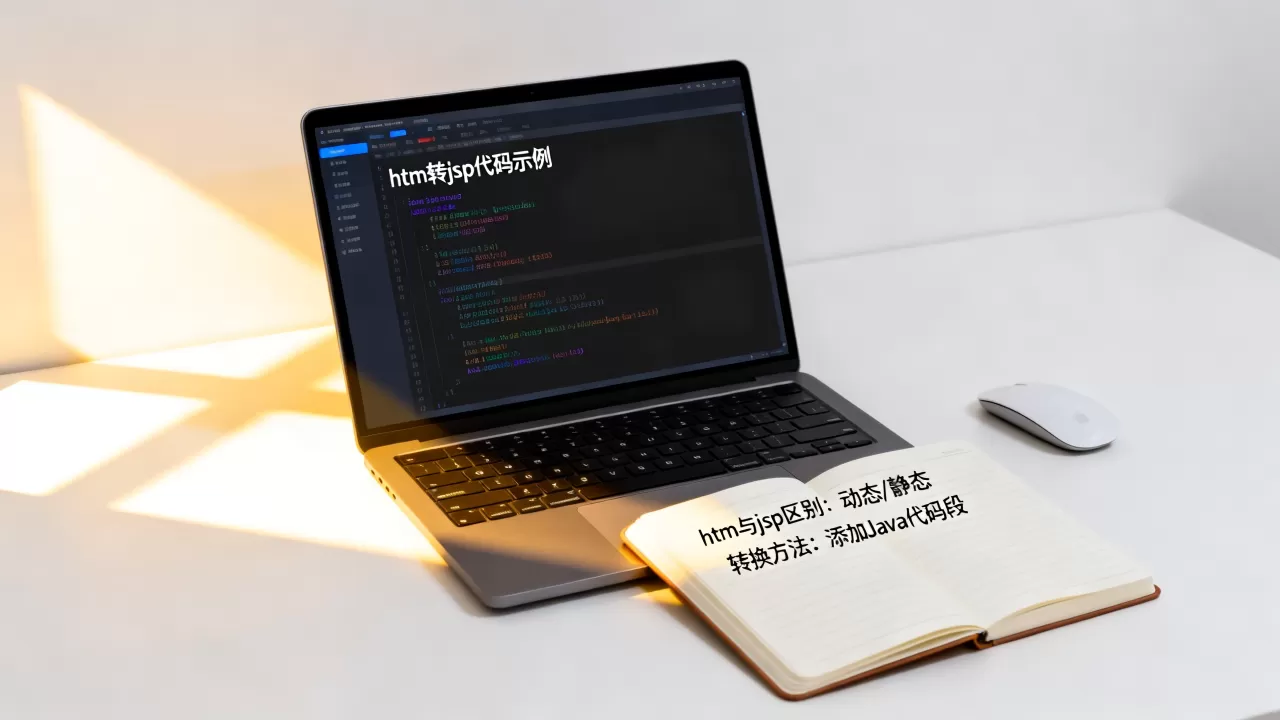 htm如何转jsp？jsp与htm区别及转换方法