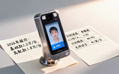 人脸设备识别闸机到底多少钱？2026年最新报价及参数详解